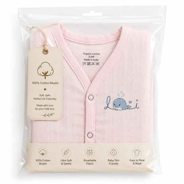 Multicolour_Muslin_Sleeveless_Front_Open_Jabla_For_Unisex_Baby_(Pack_Of_3)