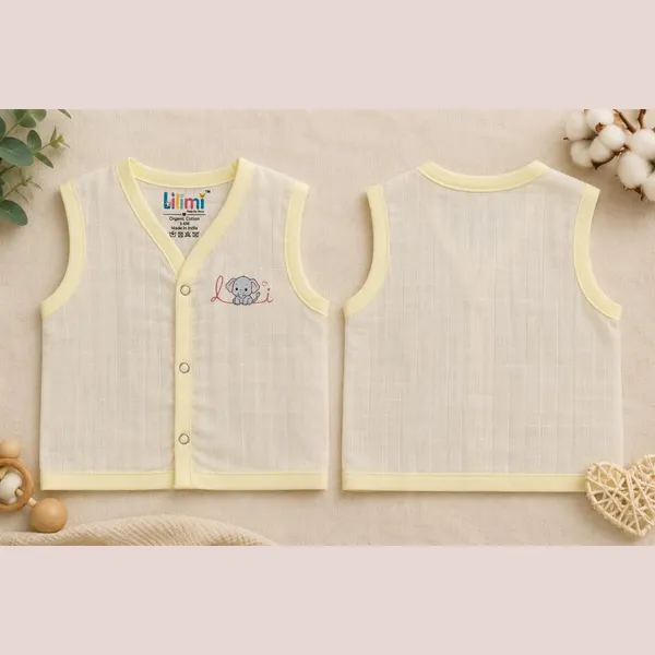 Multicolour_Muslin_Sleeveless_Front_Open_Jabla_For_Unisex_Baby_(Pack_Of_3)