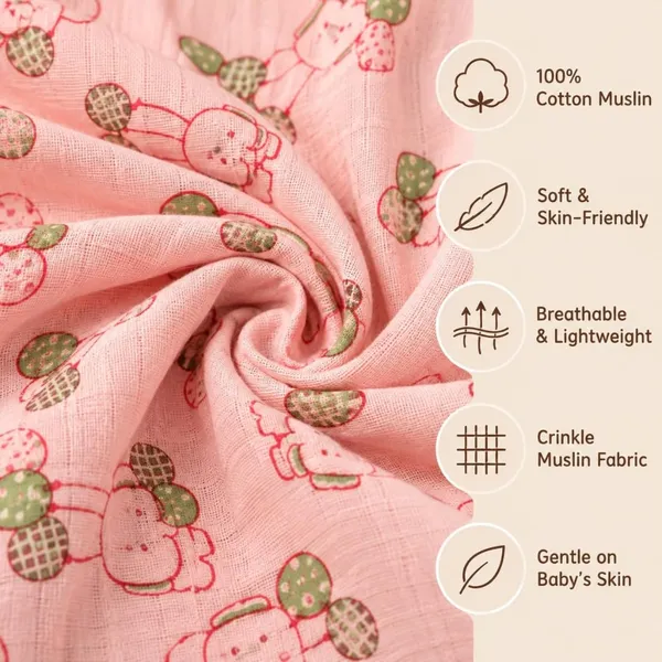 Product_Summary_Lilimi_Toddler_Baby_Girl_Cotton_Muslin_Dress_Breathable_Flutter_Sleeve_Button_Front_Cute_Frocks