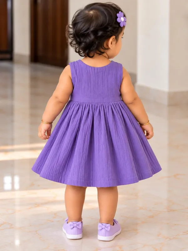 Lilimi_Baby_Girls_Crinkle_Muslin_Frock_Cross_Body_Stlye_Sleeveless