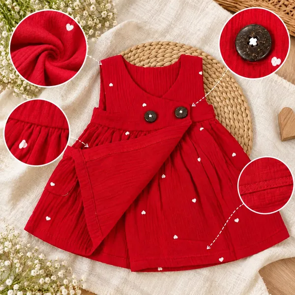 Lilimi_Baby_Girls_Crinkle_Muslin_Frock_Cross_Body_Stlye_Sleeveless