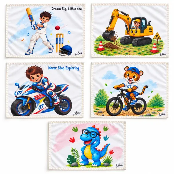 Lilimi_Kidscotton_Towels_Pack_Of_5_18_X_14_Inch_Soft_Absorbent_Hand_Face_Multi_Purpose_Towels_For_School_Travel_Everyday_Use_Little_Boys