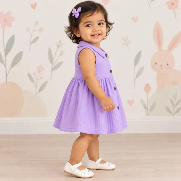 Product_Summary_Lilimi_Baby_Girls_Crinkle_Muslin_Frock_Sleeveless_Peter_Pan_Collar_Dress_With_Soft_Breathable_For_Everyday_Special_Occasions