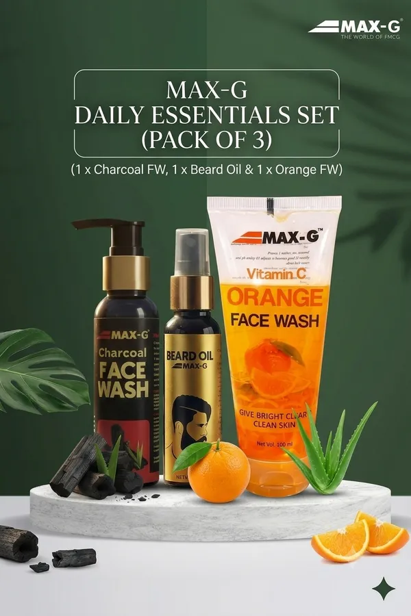 Pack_Of_3_Max-G_2_Beard_Oil_With_The_Combo_Of_1_Orange_Facewash