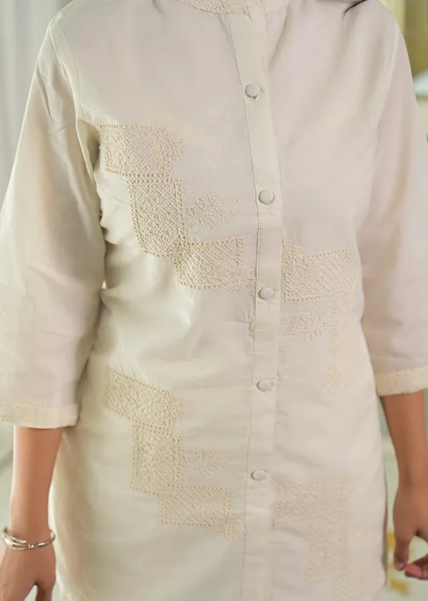 Cream_Cotton_Embroidered_Straight_Co-Ord_Set_For_Women