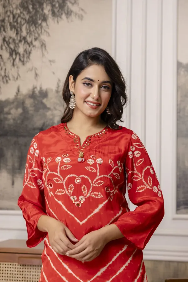 Orange_Crepe_Co_Ord_Set_For_Women