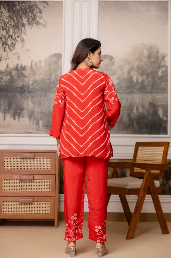 Orange_Crepe_Co_Ord_Set_For_Women