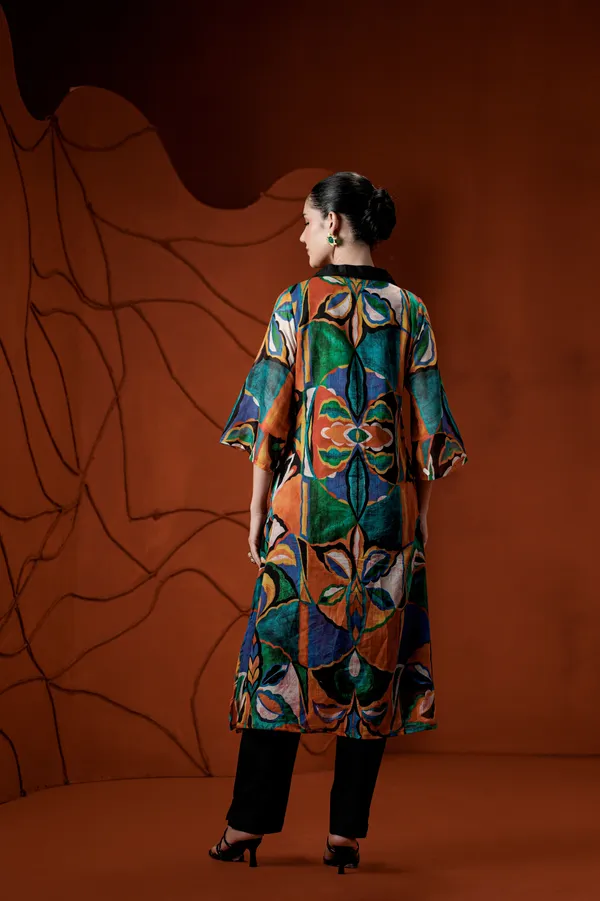 Multicolor_Cotton_Printed_Collared_Straight_Kurta_For_Women