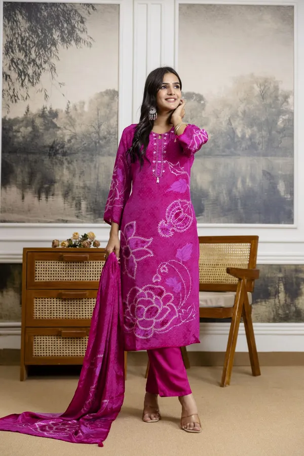 Purple_Crepe_Three_Piece_Suit_Set_For_Women