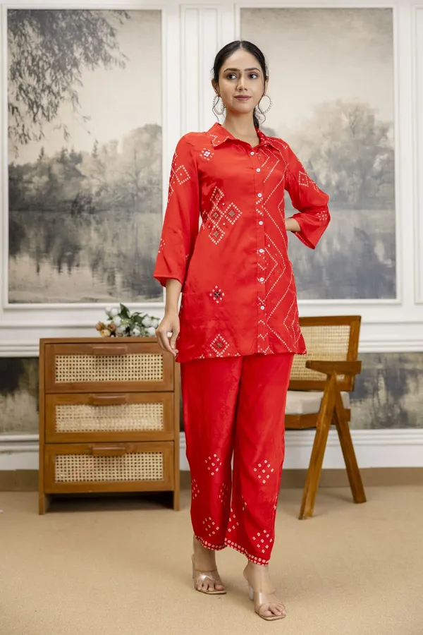 Red_Crepe_Co_Ord_Set_For_Women