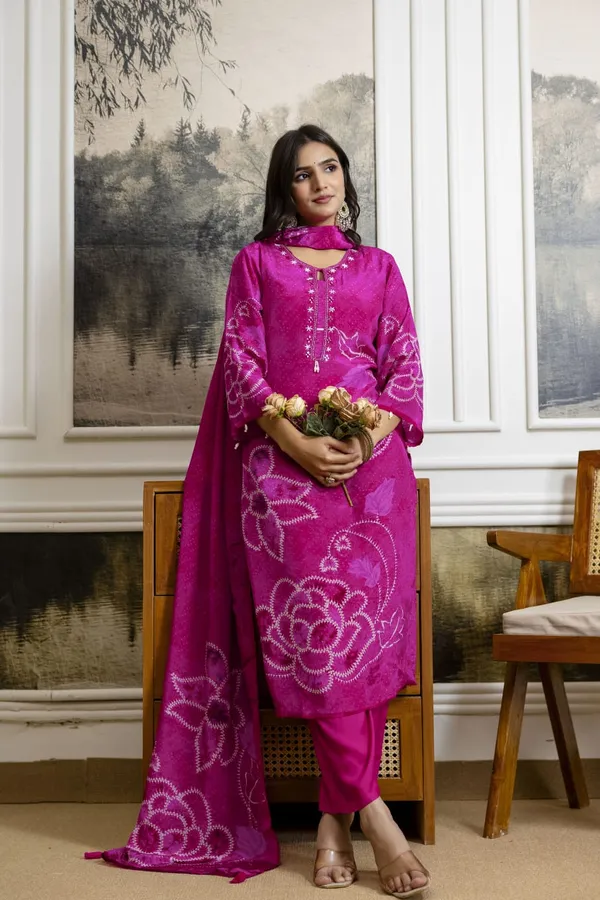 Purple_Crepe_Three_Piece_Suit_Set_For_Women