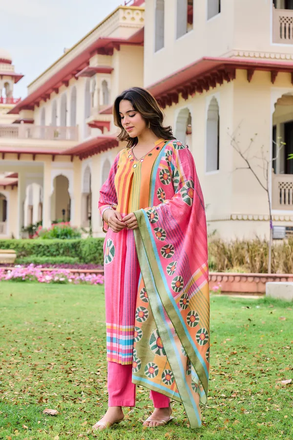 Pink_Cotton_Printed_Straight_Kurta_Set_For_Women