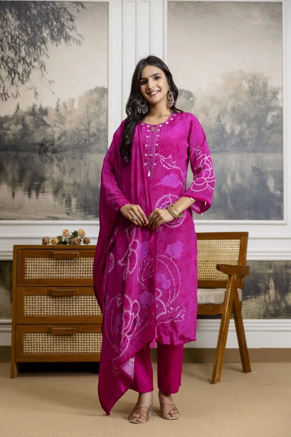 Purple_Crepe_Three_Piece_Suit_Set_For_Women