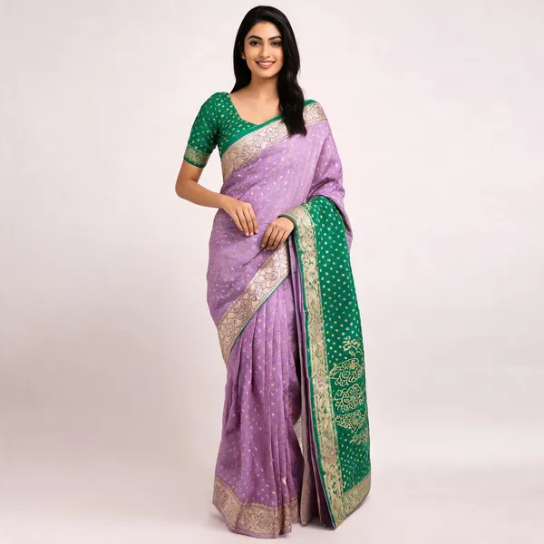Lavender_Cotton_Silk_Zari_Woven_Banarasi_Saree_For_Women