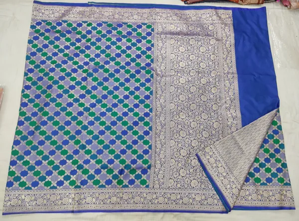 Blue_Katan_Tanchui_Silk_Zari_Woven_Banarasi_Saree_For_Women