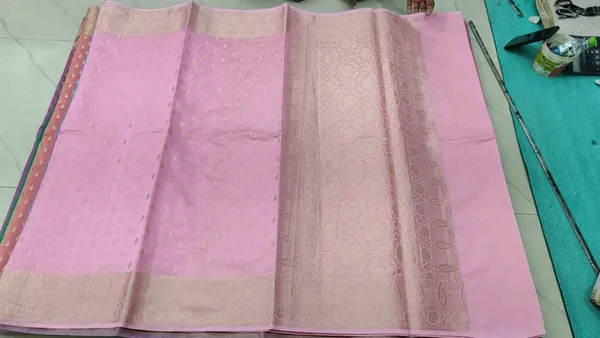 Pink_Cotton_Silk_Banarasi_Woven_Border_Saree_For_Women