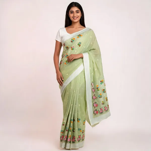 Green_Kota_Silk_Floral_Embroidered_Saree_For_Women