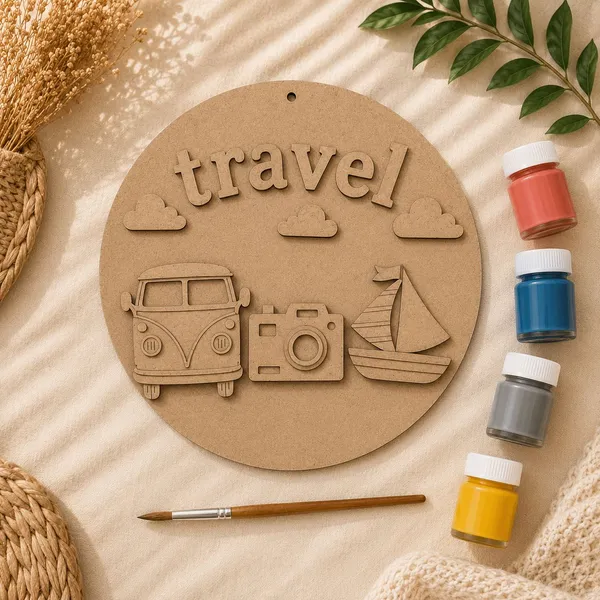 DIY_Brown_Wood_Custom_Name_Board_For_Wall_Hanging
