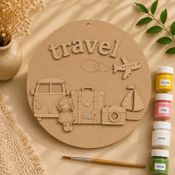 DIY_Brown_Wood_Custom_Name_Board_For_Wall_Hanging