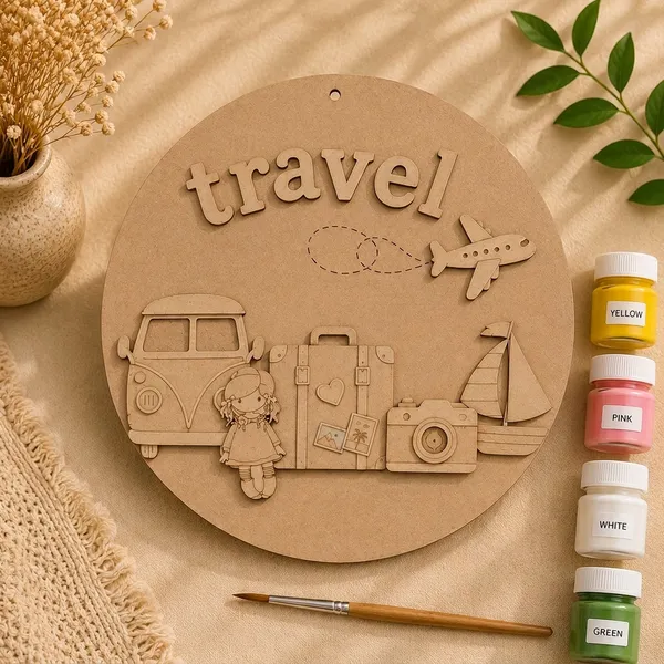 DIY_Brown_Wood_Custom_Name_Board_For_Wall_Hanging