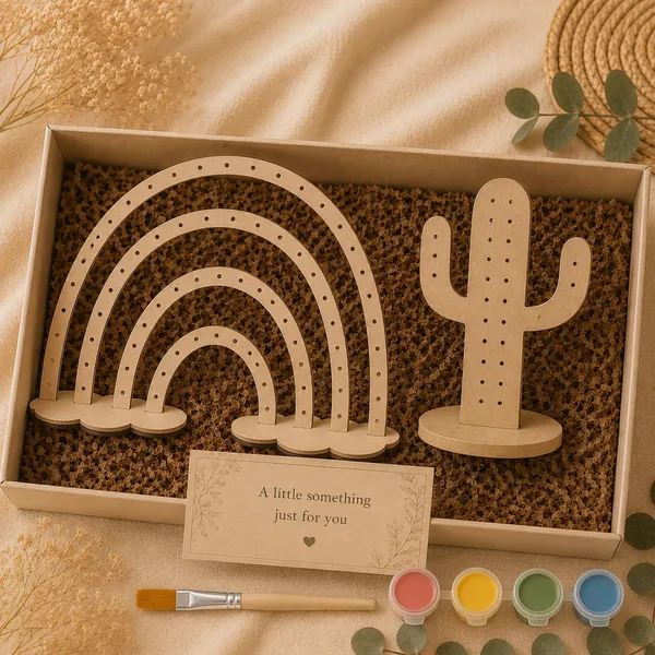 DIY_Brown_Wood_Jewelry_Holder_For_Earring_Holder