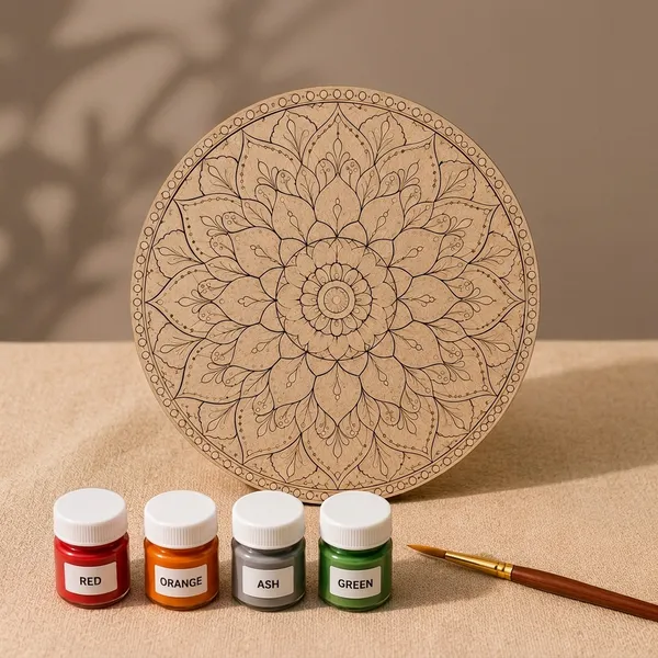 DIY_Brown_Wood_Wall_Art_For_Mandala_Art
