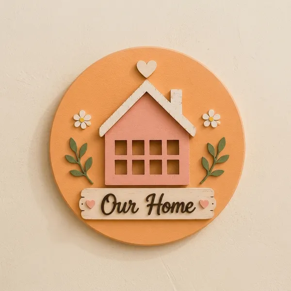 DIY_Brown_Wood_Fridge_Magnet_For_Wall_Hanging