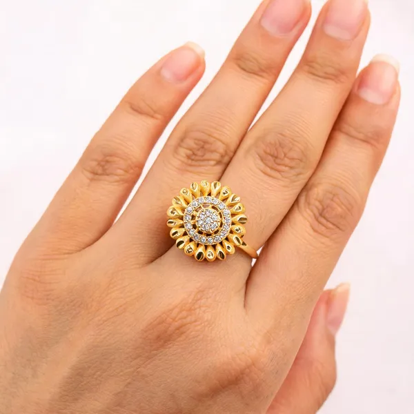 Gold_Stainless_Steel_Floral_Stone_Statement_Ring_For_Women