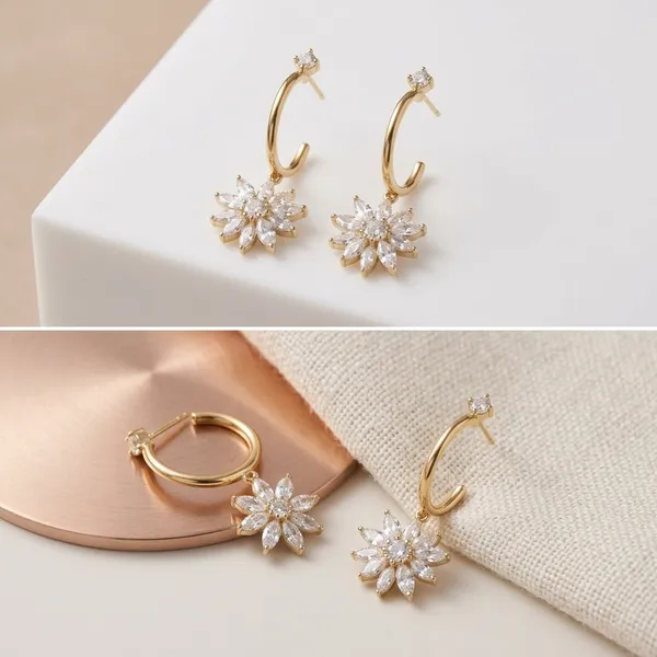 Gold_Tone_S925_Floral_Crystal_Drop_Earrings_For_Women