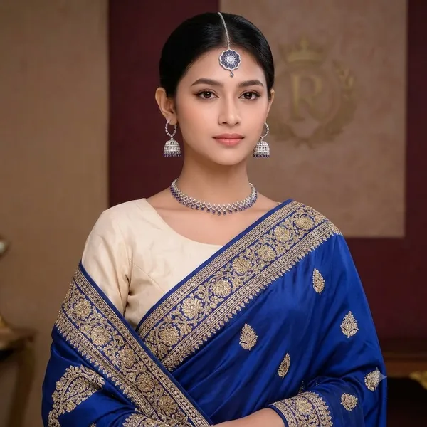 Silver_Blue_Ad_Stone_Alloy_Bridal_Jhumka_Jewellery_Set_For_Women