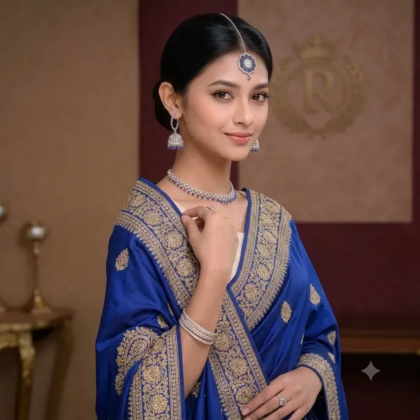 Silver_Blue_Ad_Stone_Alloy_Bridal_Jhumka_Jewellery_Set_For_Women