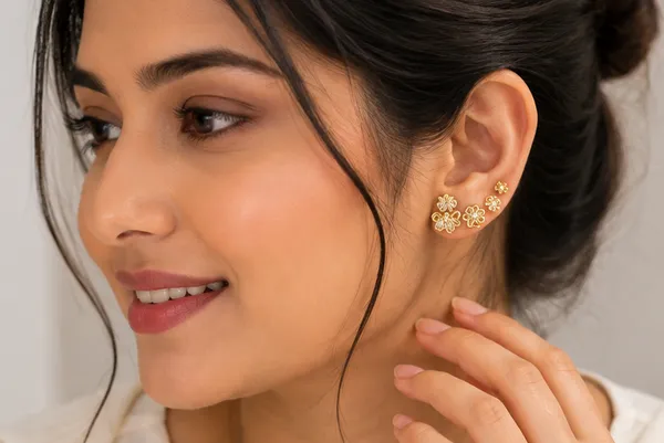 Gold_Tone_Stainless_Steel_Floral_Stone_Stud_Earrings_Set_For_Women