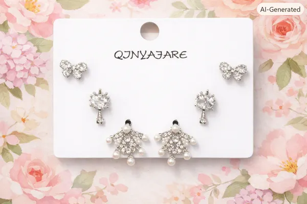 Silver_Stainless_Steel_Multi_Style_Stud_Drop_Earrings_Set_For_Women