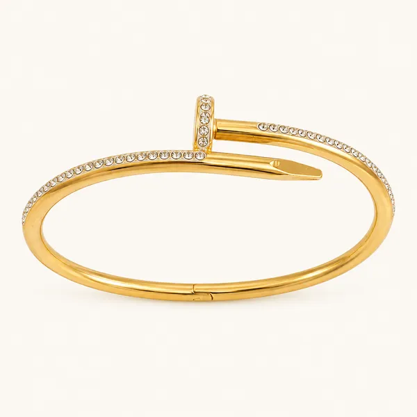 Gold_Stainless_Steel_Crystal_Lock_Cuff_Bangle_For_Women