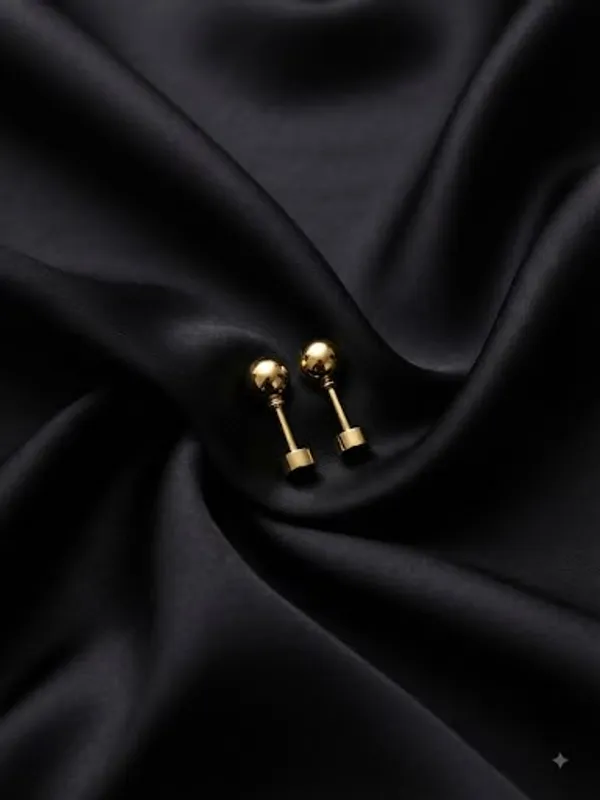 Round_golden_forever_article_unisex_stud_