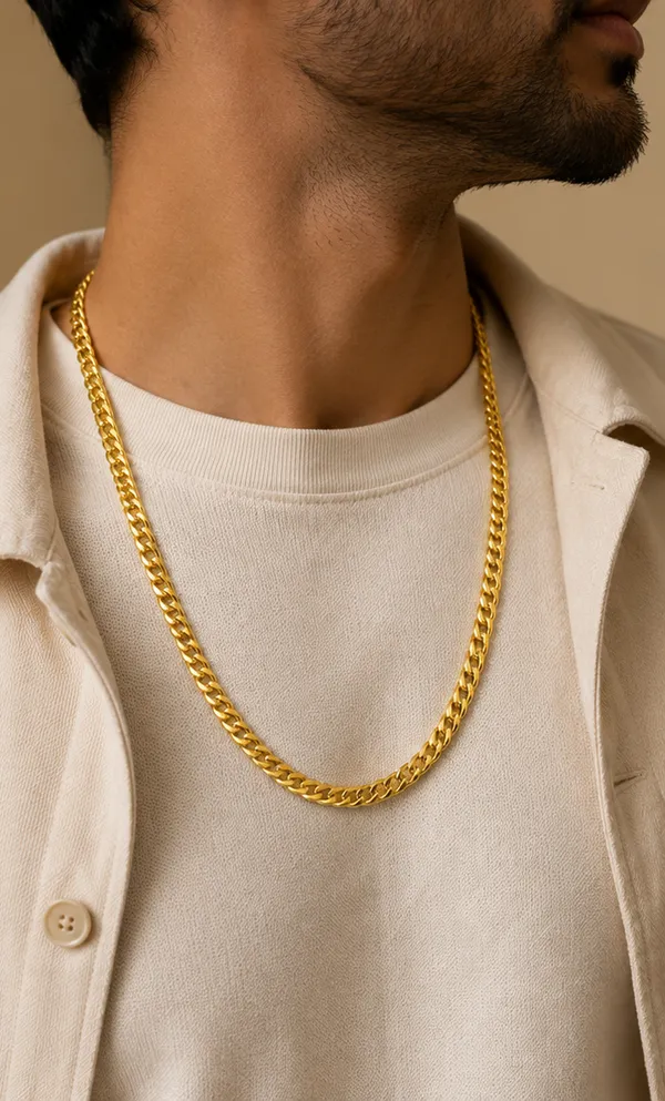 Gold_Stainless_Steel_Braided_Link_Chain_For_Men