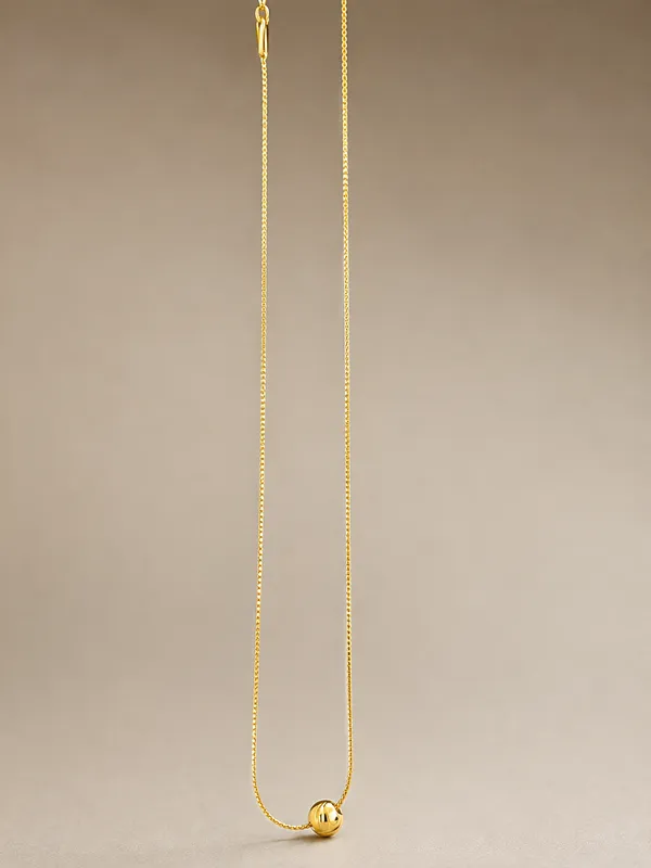 Gold_Stainless_Steel_Round_Pendant_Chain_Necklace_For_Women