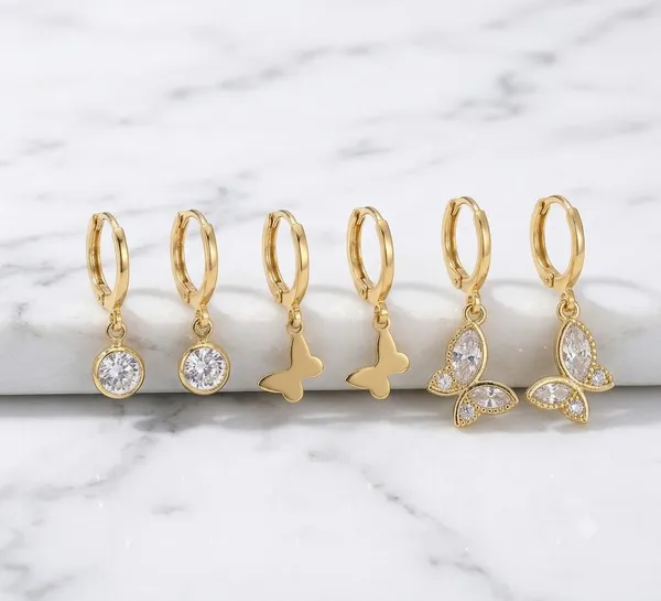 Gold_Tone_Stainless_Steel_Crystal_Butterfly_Drop_Earrings_Set_For_Women