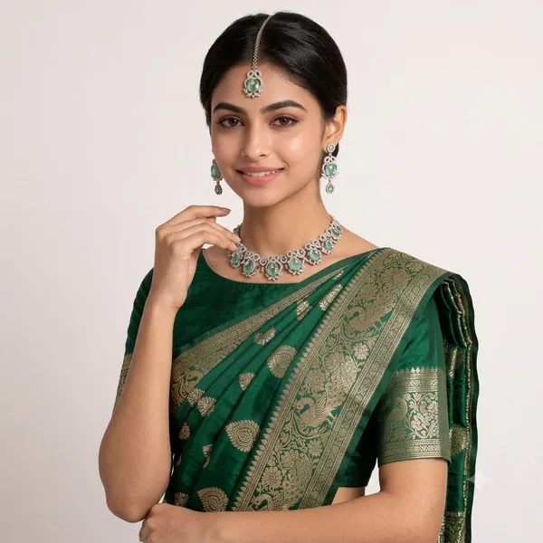 Green_Ad_Stone_Bridal_Necklace_Earrings_Maang_Tikka_Set_For_Women