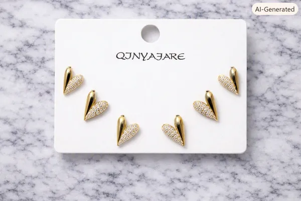 Gold_Tone_Stainless_Steel_Heart_Stone_Stud_Earrings_For_Women