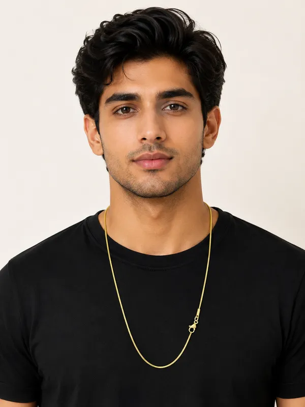 Gold_Stainless_Steel_Minimal_Slim_Chain_For_Unisex