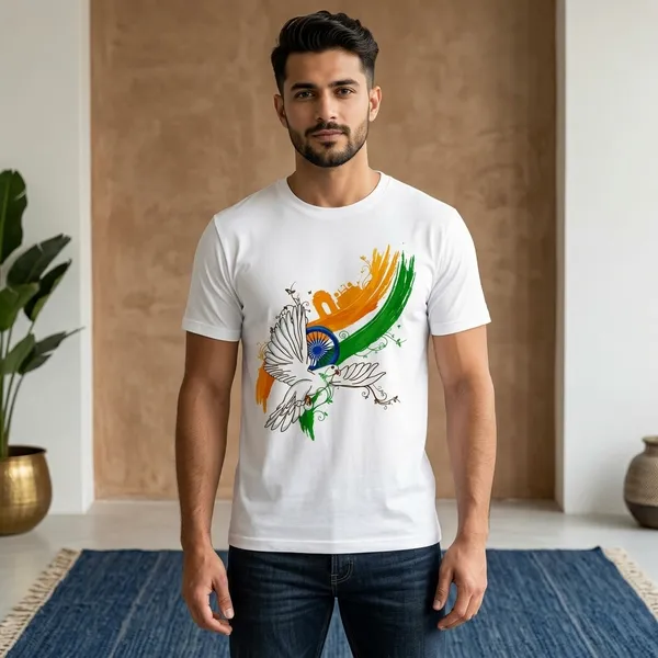 White_Graphic_Print_T-Shirt_For_Kids