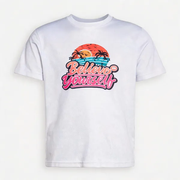 White_Graphic_Crew_Neck_T-Shirt_For_Kids