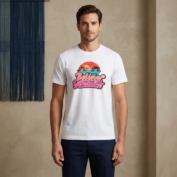 White_Graphic_Crew_Neck_T-Shirt_For_Kids