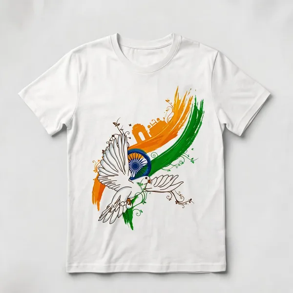 White_Graphic_Print_T-Shirt_For_Men
