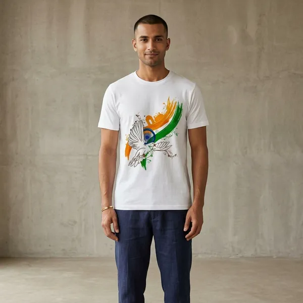 White_Graphic_Print_T-Shirt_For_Men