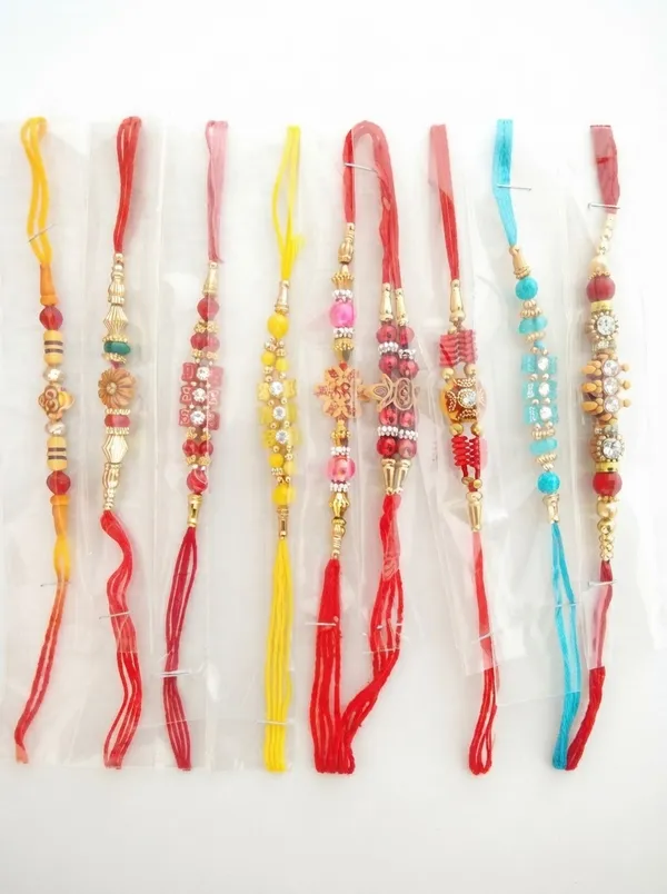 Traditional_Thread_&_Stone_Designer_Rakhi_Set