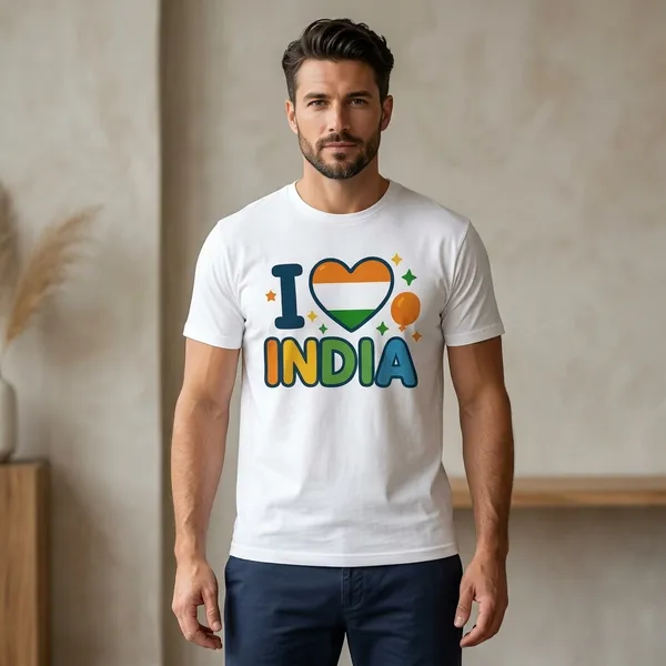 White_Graphic_Print_T-Shirt_For_Men