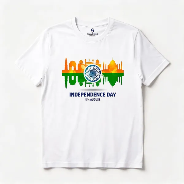 White_Printed_Regular_Fit_T-Shirt_For_Unisex