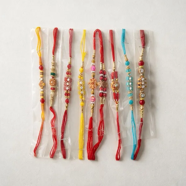 Traditional_Thread_&_Stone_Designer_Rakhi_Set